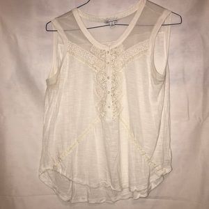 American Eagle 🦅 Lace Sleeveless Top